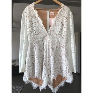 {Showpo.} Felt Good Playsuit - Sz 10 (US)